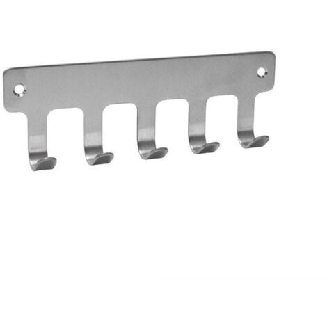 Patère 5 têtes chrome Loft