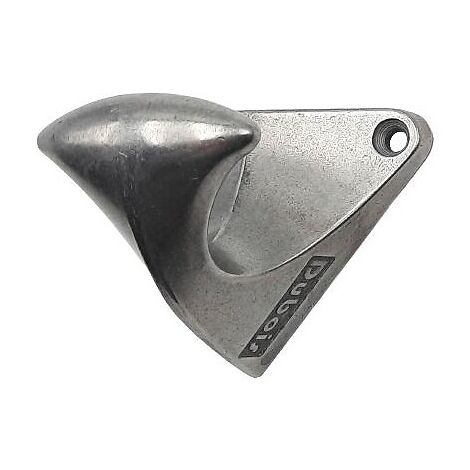 Patère aluminium type Chaville fintion polie