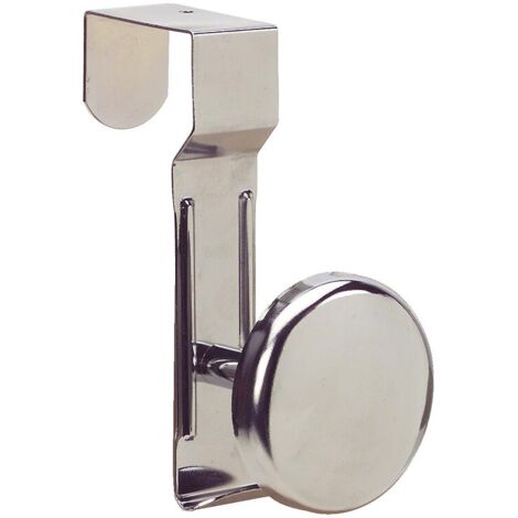 Patère clipsable 1 tête en acier chromé type 052511