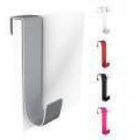 Patère Double Argent Robuste, Polyvalente, Design Moderne - Bolis Italia