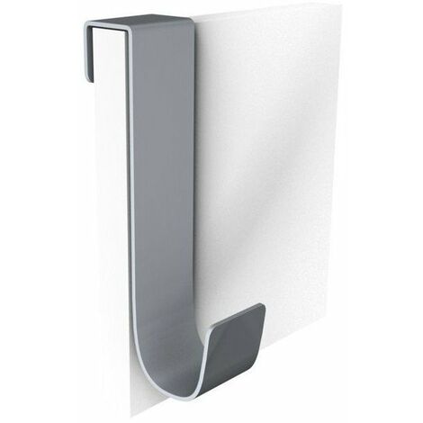 Patère Double Blanche Acier Accroche Robuste & Design Minimaliste - Bolis Italia