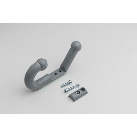 Patère double PARKID + clavette avec lien WATTELEZ - Gris - 607003G/01