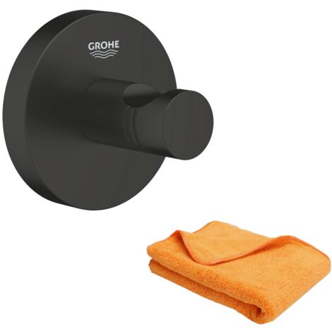 Patère murale GROHE Start noir mat