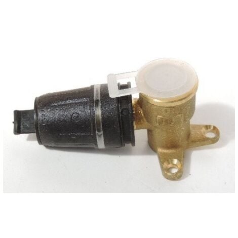 Patère murale pour tube multicouche Ø 20mm F15X21 (20 x Rp 1/2) bi-matière laiton / PPSU plomberie TECELOGO TECE 8720003