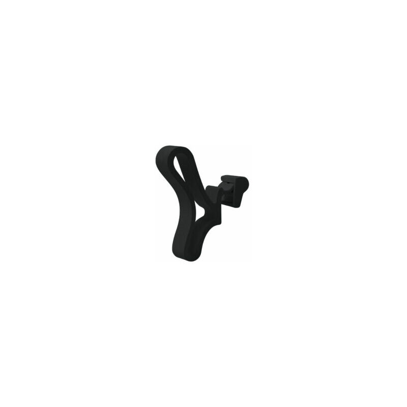 Patère papillon noir carbone pour sèche-serviettes Thermor - 498053 - Thermor