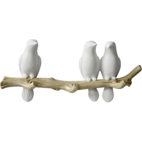 Patère, Patère Ornamental-3 oiseaux