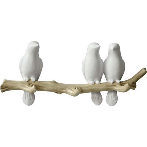 Patère, Patère Ornamental-3 oiseaux