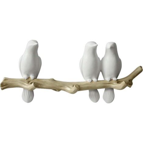 Patère, Patère Ornamental-3 oiseaux