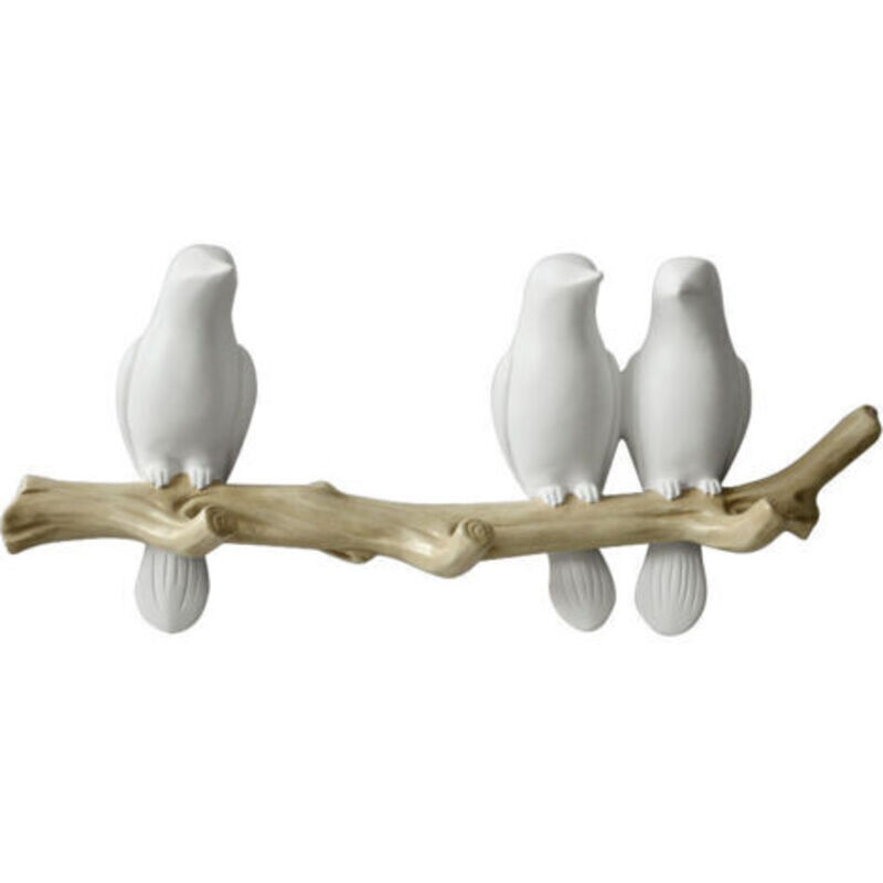 Debuns - Patère, Patère Ornamental-3 oiseaux,de