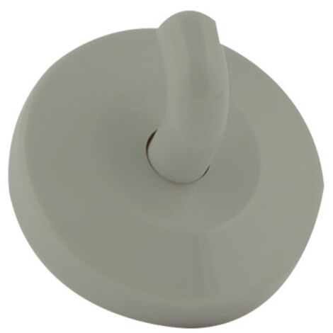 Patère simple en nylon RAL 7038 HOMEWELL