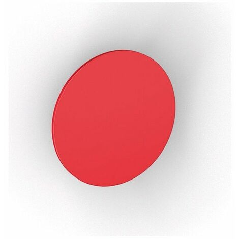 Patere Zero Rouge Acier 90mm – Rouge – Diam