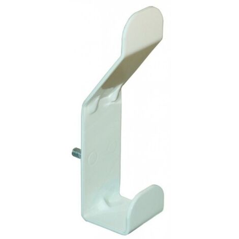 Patères pour lisse modulable 12170 - finition noir - DEVISMES