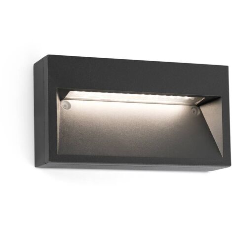 Path Led Lampada Da Parete Grigio Scuro Marca Faro