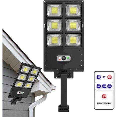 Path Light Solar Powered with 3 modos, Solar Street Lights Outdoor, Solar Powered Motion Sensor Lights, Multifunctional Walkway Lights For Roads, Driveways, Outdoor And Spaces