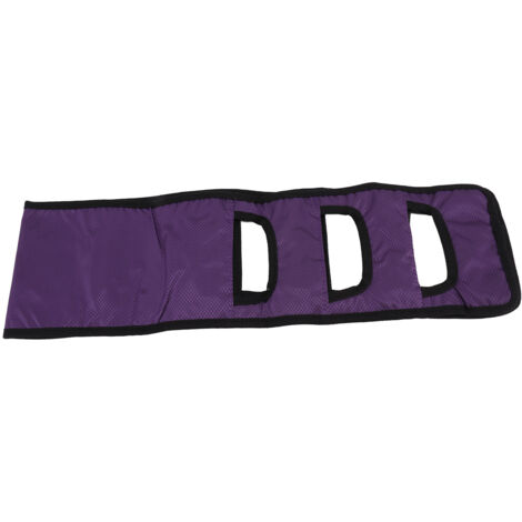 Patient Transfer Sling Gait Belt Padded Breathable Patient Lift Transferring Belt Mobility Aids for Elderly Disabled Purple