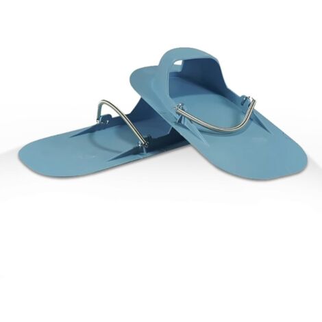 Patin de carreleur pour béton frais – Conception légère et robuste – Sangles ajustables pour maintien optimal – Taille unique – Harmony Beton