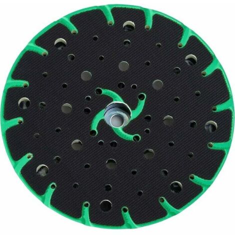 Patin de ponçage 150 mm avec aspiration des poussières - Filetage de raccordement M8 - Remplacement du patin de ponçage Festool, compatible avec les ponceuses excentriques 150 mm
