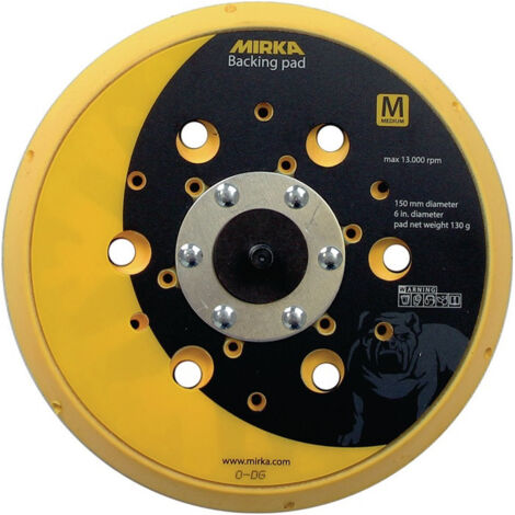 Patin de ponçage Abranet D.150mm 5/16 pouce MIRKA