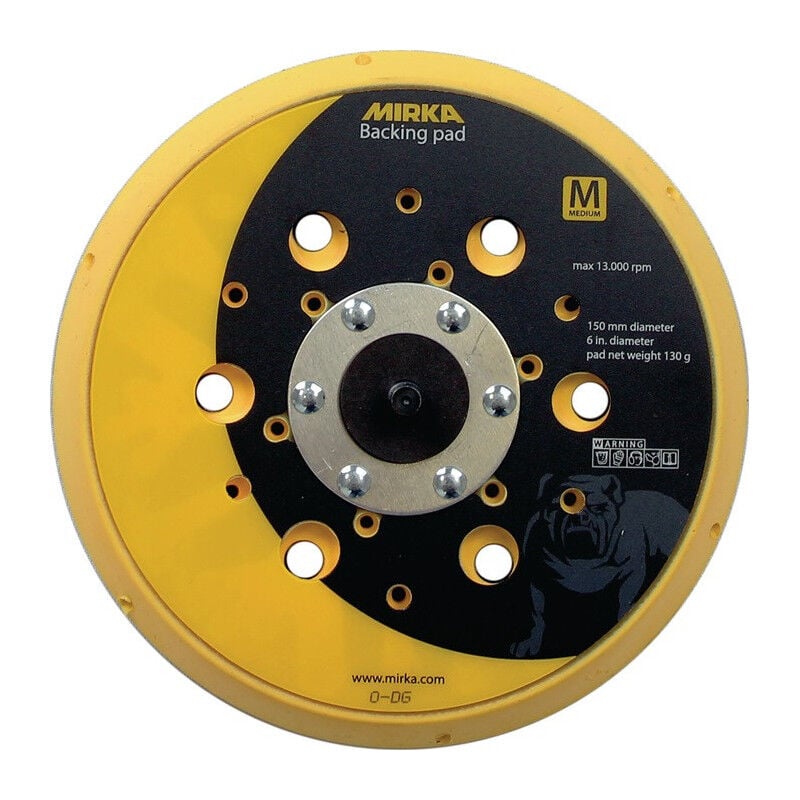 FP - Patin de ponçage Abranet D.150mm 5/16 pouce mirka