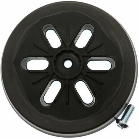 Patin de ponçage pour ponceuse excentrique Bosch GEX 150 AC, PEX 15 AE, GEX 150 Turbo, 150 mm, avec vis