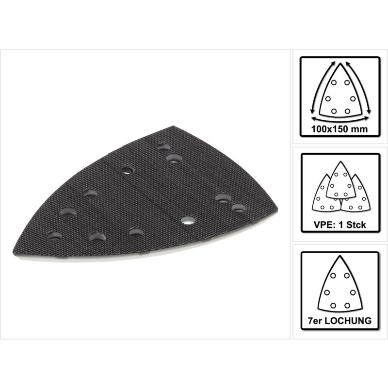 Festool - Patin de ponçage SSH-STF-Delta 100x150/7 ( 493723 )
