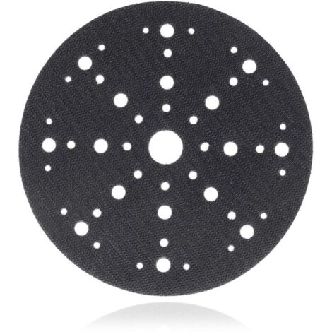 Patin de protection auto-adhésif de 150 mm avec 49 trous, adapté aux patins de ponçage et de polissage Festool - pour protéger les crochets de ruban adhésif.
