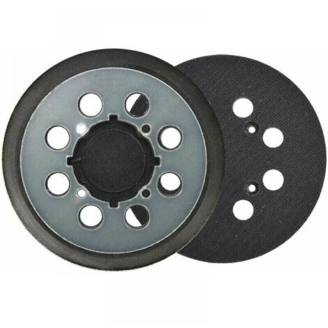 Patin de Rechange pour Ponceuse Orbitale DeWalt DCW210N DWE6423 - Plateau de Ponage 125mm Crochet et Boucle, 8 Trous, Bleu(1 pcs)