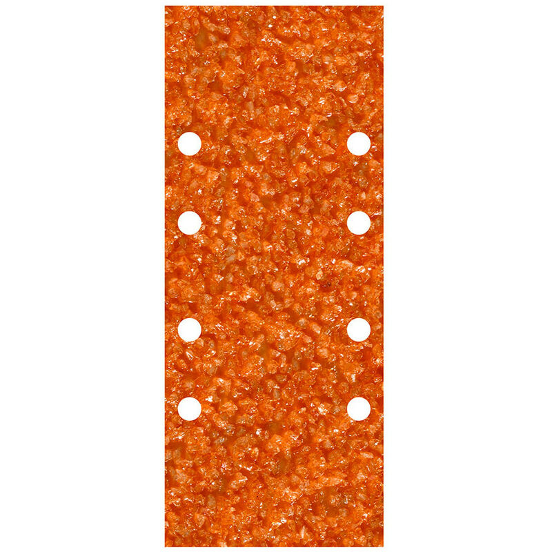 Wolfcraft Grano 40 1961000 Corundum Sandpaper Sheets 5 Units Orange