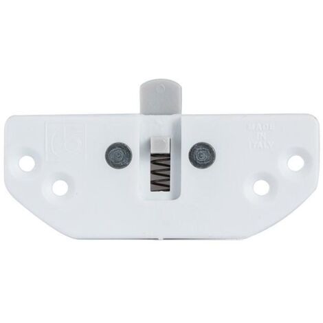 patin desliz. superior blanco con muelle para sistema de deslizamiento correbase