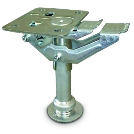 Patin d'immobilisation - acier embouti zingué - platine - 210 mm