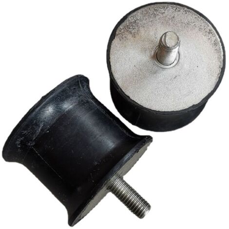 Patin d'isolation antivibratoire pour rouleau à plaque Wacker BPU2540, amortisseur de vibrations, compatible avec le rouleau à plaque vibrante Wacker Neuson BPU2540, patin en caoutchouc, pièces de rec