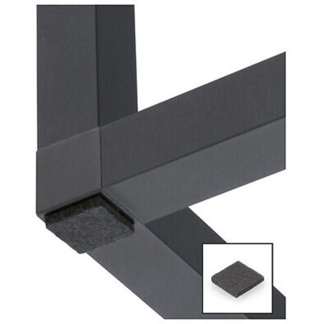 Patin en feutre noir 15x15mm S25 - HETTICH FRANCE SCS