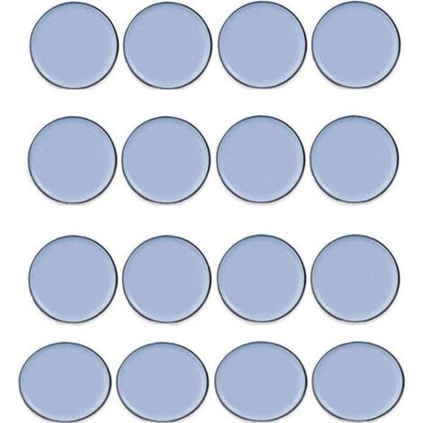 Patin glisseur - Teflon - 20MM - Auto-adhésif - Lot de 16 - Protection meubles