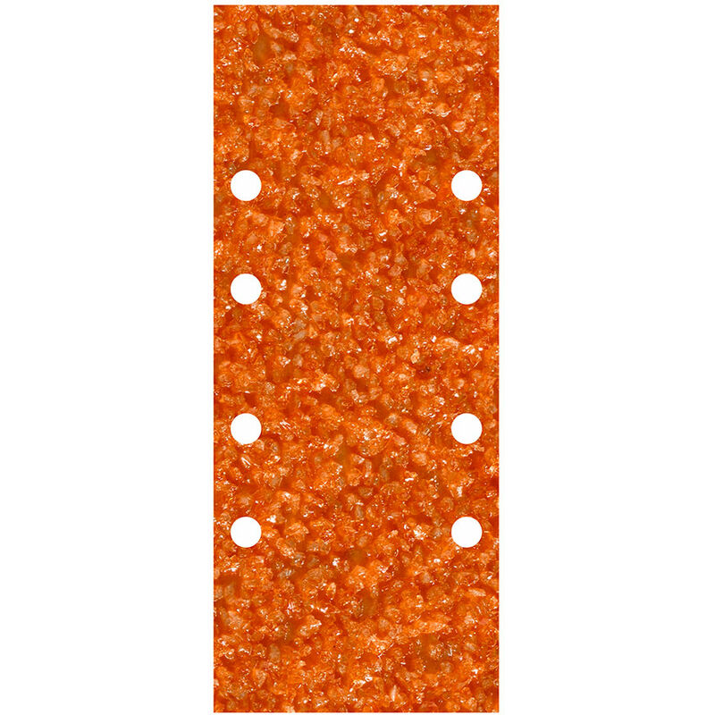 

WOLFCRAFT Pack 5 hojas de lija de corindón grano 40 perforadas 93x230mm 1961000 wolfcraft