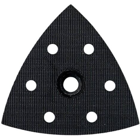 Patin perforé pour ponceuse à patin triangulaire, à bande auto-agrippante - METABO - 624992000