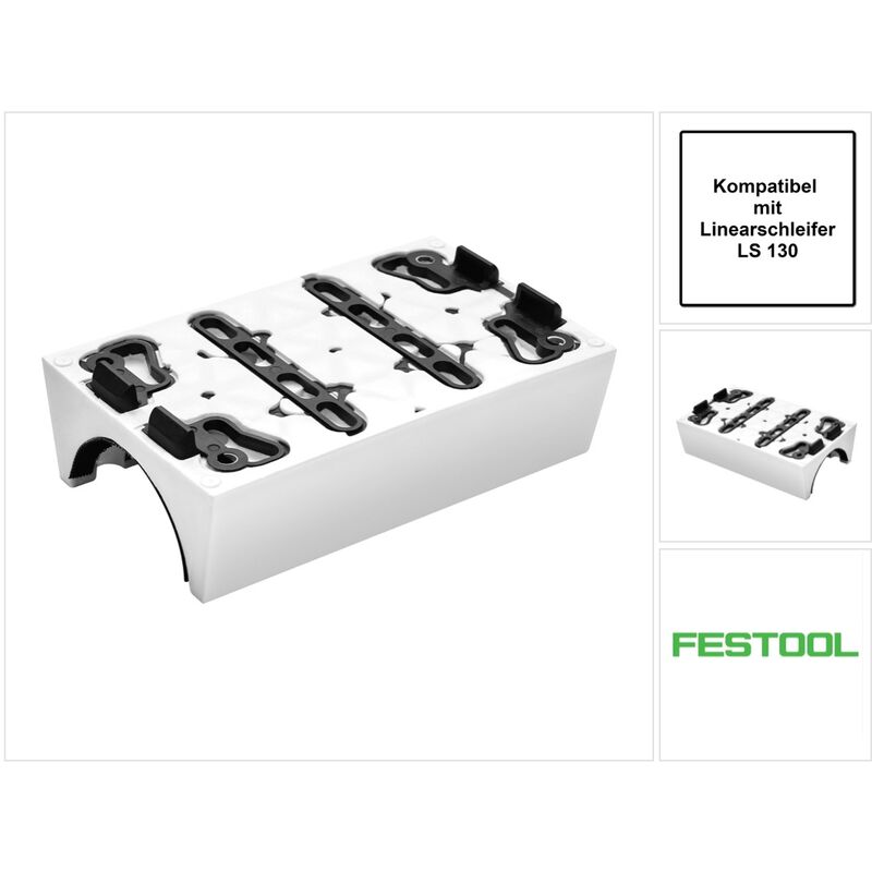 SSH-STF-LS130-R25KV Patin profilé ( 490165 ) Radius R25 concave pour meuleuse linéaire ls 130 - Festool