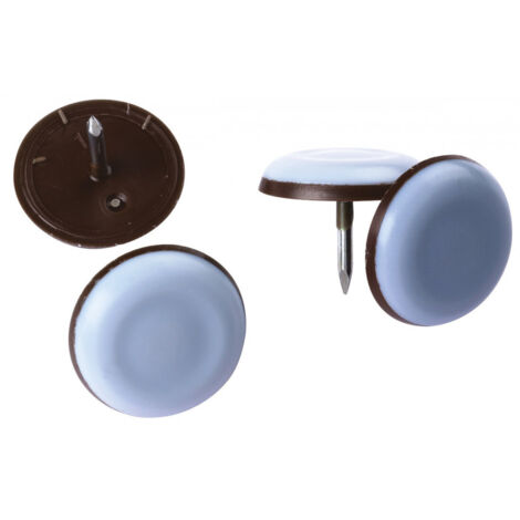 Patin ptfe gris à clouer 20 ø mm 4 pce(s)