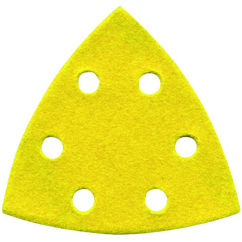 Patín velcro perforado - 95x95x95 mm - Grano 80