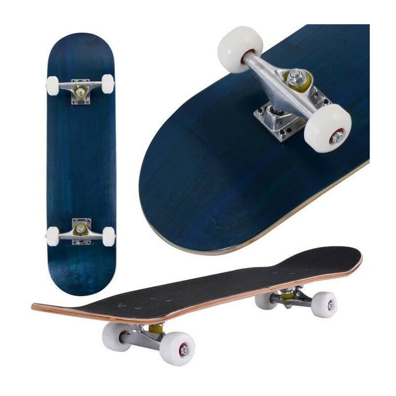 

Patineta,Completo Skateboard para Principiantes, 79 * 20cm Monopatín con Rodamientos ABEC-9 Tabla de Skateboard para Principiantes Niñas Niños y