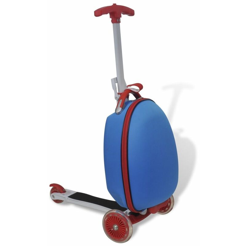 

Patinete con mochila para ninos azul