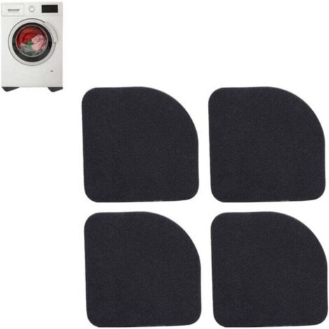 Patins anti-vibrations - 4 pièces - tapis anti-vibrations pour lave-linge - pieds de support - pieds pour appareils électroménagers - amortisseurs de vibrations