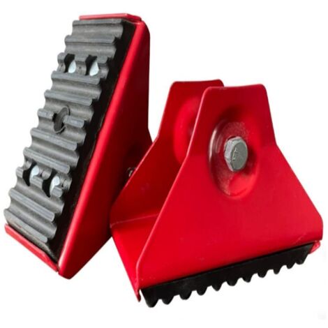 Patins antidérapants pour échelle télescopique, patins de rechange en aluminium pour échelle, paire
