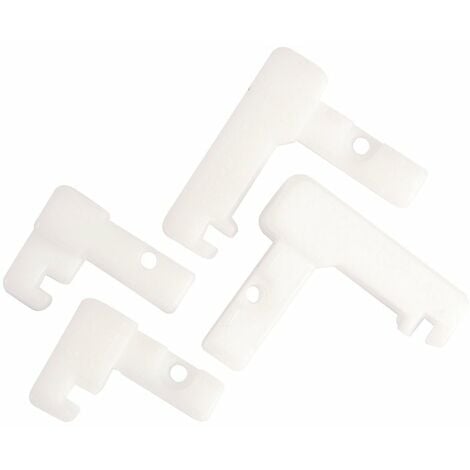 ECOLANDS Patins coulissants pour porte de douche Riviera P