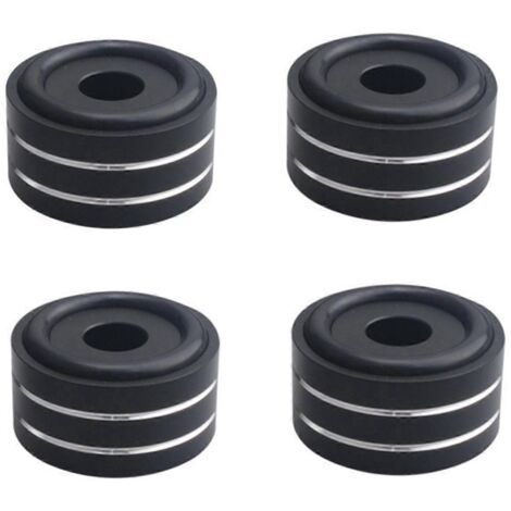patins de fixation antidérapants pour haut-parleurs, isolation et absorption des chocs, base pour amplificateur
