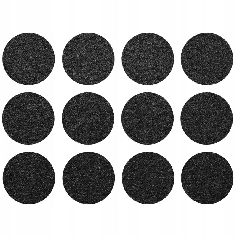 Patins en feutre autocollants 4 cm ronds, 12 pièces