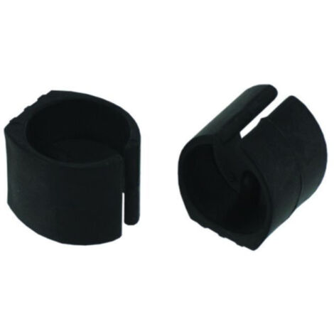 Patins enveloppants à clipser PAT.A.CLIP.234 - Noir - Ø23x25mm