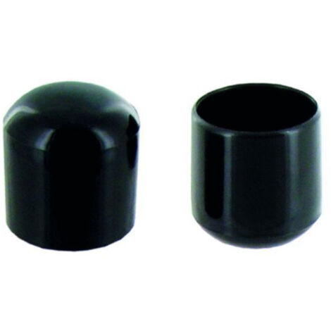 Patins enveloppants caoutchouc Ø34mm noir - INVENTIVCAO.NR