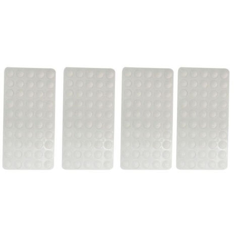 Patins Plastiques Antidérapants - 8 x 2.5mm - Lot de 200