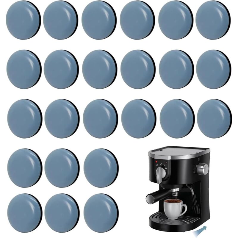 Patins pour meubles, paquet de 24, patins pour meubles auto-adhésifs en PTFE et Téflon de 20 mm pour chaises et canapés. Patins pour meubles, paquet de 24, patins pour meubles auto-adhésifs en PTFE et Téflon de 20 mm pour chaises et canapés.