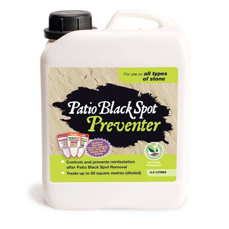 Patio Black Spot Preventer 2.5L for Artificial & Natural Stone